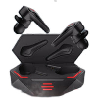 HKM-670291 Red Magic TWS Wireless Gaming Earbuds - Bluetooth 5.0, IPX5 Waterproof, In-Ear Design, 50m Range, Black