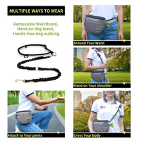 HKM-6703421 Dog Training Snack Bag for Walks - Versatile Oxford Material, Medium to Soft, 21x7.5x17cm
