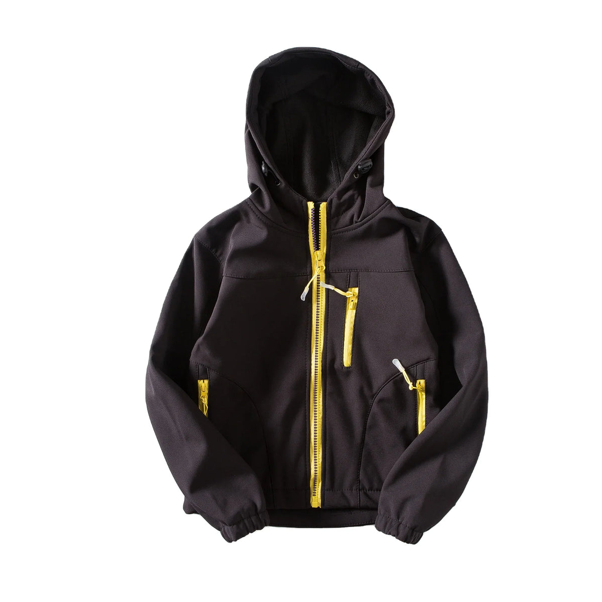 HKM-670355 Girls Winter Fleece Jackets for Children Waterproof Solid Pattern Children's Jackets Winter Jackets for Girls