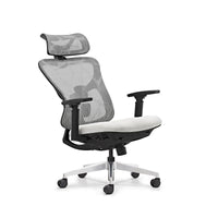 HKM-670419 Ergonomic Office Chair with Adjustable Headrest and Revolving Feature for Comfort and Support