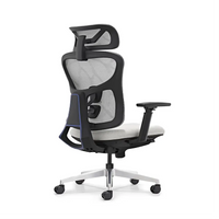 HKM-670419 Ergonomic Office Chair with Adjustable Headrest and Revolving Feature for Comfort and Support