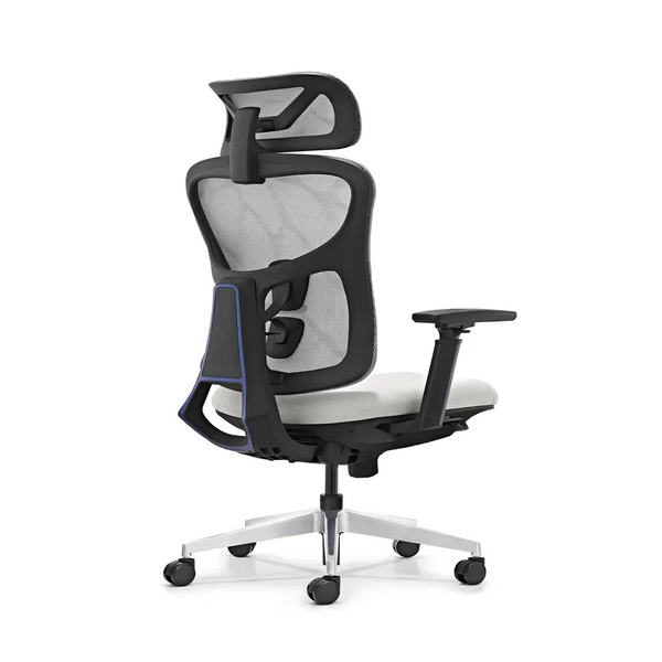 HKM-670419 Ergonomic Office Chair with Adjustable Headrest and Revolving Feature for Comfort and Support