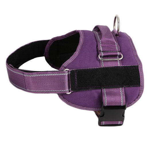 HKM-6706237 Enhanced Dog Chest Strap with Explosion-Proof Design, Available in Multiple Colors and Sizes