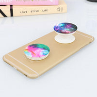 HKM-670675 Air Outlet Airbag Mobile Phone Holder - Paste Type ABS+TPU Bracket