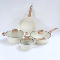 HKM-670675 Non-Stick Cooking Set with Coated Utensils and Stockpot Pan