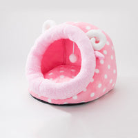HKM-6707005 Cozy Semi-Closed Pet Litter Nest with Detachable Cushion for Dogs and Cats