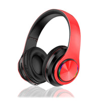 HKM-670867 Seven-Color Bluetooth Headset with V5.0 Technology, 22 Hours Talk Time, and 15M Range