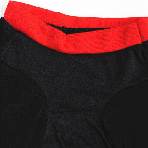 HKM-6709309 Breathable Black Cotton T-Shirt for Pets - Casual Style in Multiple Sizes