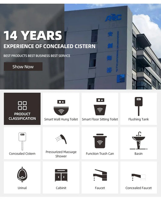 HKM-670995 Multifunctional Rainfall Shower Head with Massage Function, ABS Material