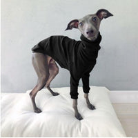 HKM-6713277 Solid Color High Neck Two-Legged Dog Suit in Various Colors and Sizes