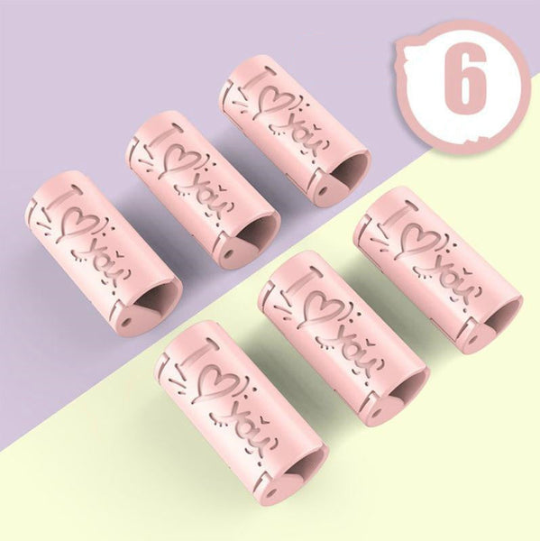 HKM-671443 Needle-Free Quilt Cover Clips Set - 12 Modern ABS Fasteners in Pink & Blue