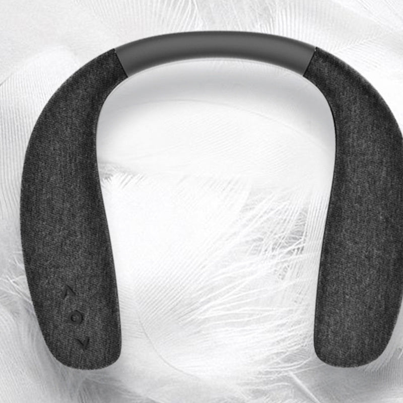 HKM-671443 Wireless Bluetooth Neck-Mounted Speaker with 10-Hour Playtime and Dual Speakers