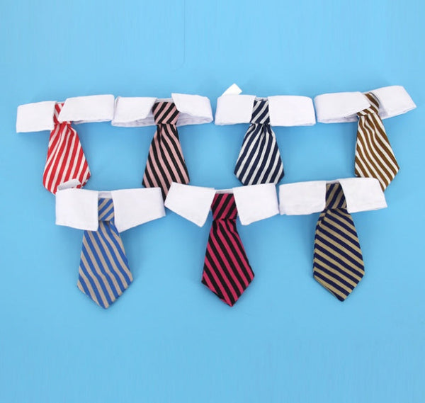 HKM-6714941 Colorful Cartoon Print Pet Bow Tie for Dogs and Babies - Size S & L Available