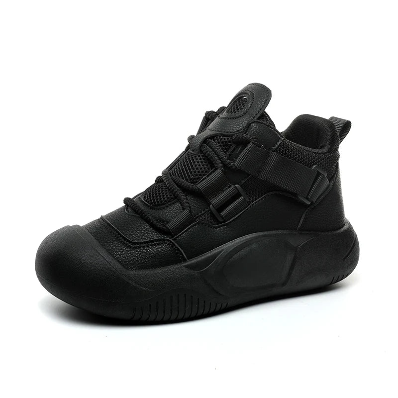 HKM-671507 FL1395 New Fashion Casual Board Shoes Women's Autumn Student Sports Elevated Soft Sole Running Shoes