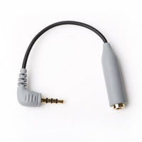 HKM-671507 Microphone Extension Cable 12cm 3.5mm Stereo Voice Connection Light and Portable Construction