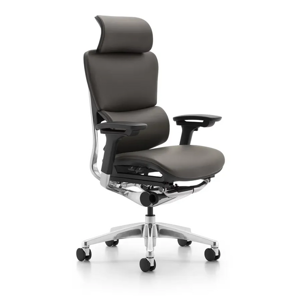 HKM-671571 Ergonomic High-Back Executive Office Chair with Adjustable Headrest and Mesh Design
