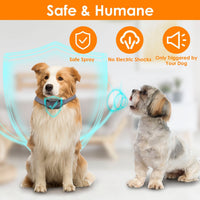 HKM-6715965 Citronella Spray Bark Collar for Dogs - Humane Anti-Barking Control, Waterproof and Rechargeable with Adjustable Fit