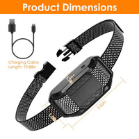 HKM-6715965 Citronella Spray Bark Collar for Dogs - Humane Anti-Barking Control, Waterproof and Rechargeable with Adjustable Fit