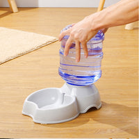 HKM-6716477 Automatic Pet Feeder for Dogs and Cats - 3.8L Capacity, Durable Plastic Design