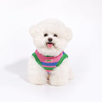 HKM-6718269 Stylish Color-Matching Dog Vest for Small and Medium Dogs - Soft Cotton Blend