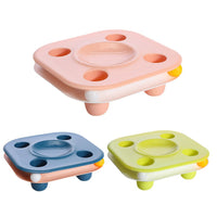 HKM-6718653 Multifunctional Cat Food Bowl and Track Toy with Amusement Plate for Intelligent Eating
