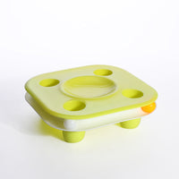 HKM-6718653 Multifunctional Cat Food Bowl and Track Toy with Amusement Plate for Intelligent Eating