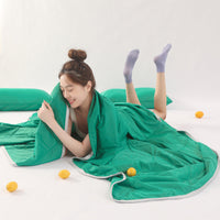 HKM-6719293 Cool Silk Watermelon Quilt - Lightweight Polyester Fiber, Multiple Size Options Available