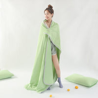 HKM-6719293 Cool Silk Watermelon Quilt - Lightweight Polyester Fiber, Multiple Size Options Available