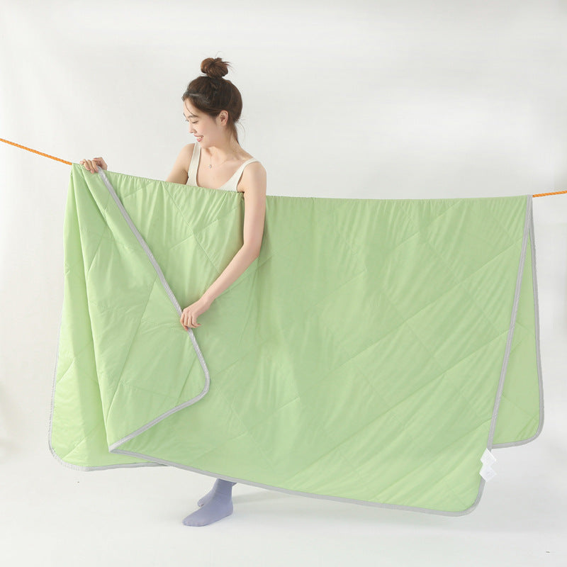 HKM-6719293 Cool Silk Watermelon Quilt - Lightweight Polyester Fiber, Multiple Size Options Available