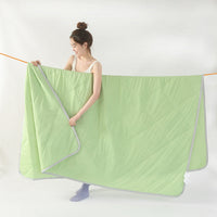 HKM-6719293 Cool Silk Watermelon Quilt - Lightweight Polyester Fiber, Multiple Size Options Available