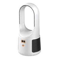 HKM-672147 Portable Bladeless Desk Fan – Rechargeable Personal Cooling Device for Home and Office Use