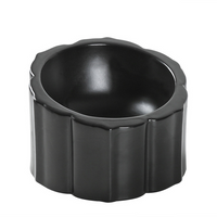 HKM-6724413 Sunflower Ceramic Cat and Dog Bowl - 200ml Capacity, 8x10x14.5cm Size