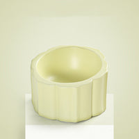 HKM-6724413 Sunflower Ceramic Cat and Dog Bowl - 200ml Capacity, 8x10x14.5cm Size