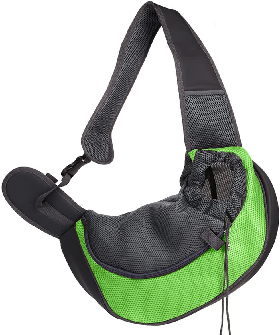HKM-6724669 Portable Breathable Pet Shoulder Bag for Small Dogs and Puppies, Ultra-Light Oxford Cloth Design