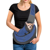 HKM-6724669 Portable Breathable Pet Shoulder Bag for Small Dogs and Puppies, Ultra-Light Oxford Cloth Design
