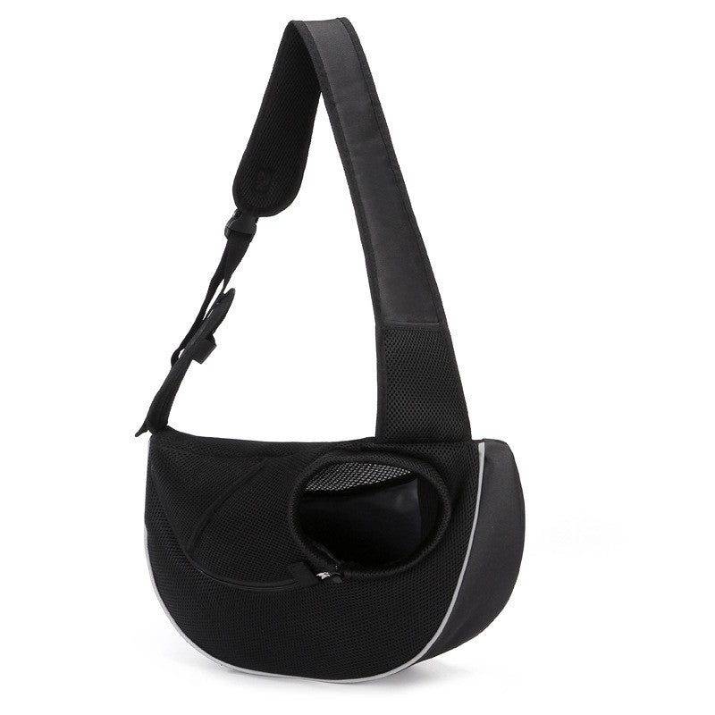 HKM-6724669 Portable Breathable Pet Shoulder Bag for Small Dogs and Puppies, Ultra-Light Oxford Cloth Design