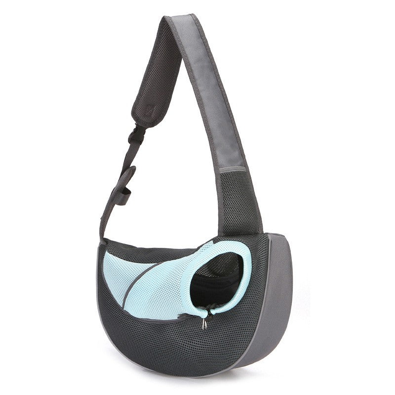 HKM-6724669 Portable Breathable Pet Shoulder Bag for Small Dogs and Puppies, Ultra-Light Oxford Cloth Design