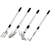 HKM-672467 Interchangeable Lawn Care Tool Set with Cultivator, Weeder, Bulb Planter, and Aerator Heads