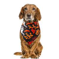 HKM-6725821 Halloween-Themed Pet Saliva Towel - Casual, General Use, Perfect for Halloween Celebrations