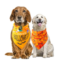 HKM-6725821 Halloween-Themed Pet Saliva Towel - Casual, General Use, Perfect for Halloween Celebrations