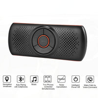 HKM-672595 Wireless Bluetooth Car Hands-Free Speaker with Subwoofer for Smartphones