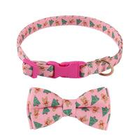 HKM-6726205 Sunflower Pattern Holiday Dog Collar with Hair Accessory