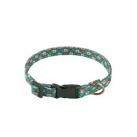 HKM-6726205 Sunflower Pattern Holiday Dog Collar with Hair Accessory