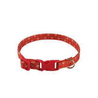 HKM-6726205 Sunflower Pattern Holiday Dog Collar with Hair Accessory