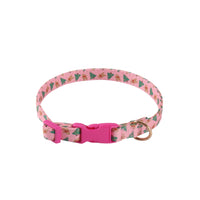 HKM-6726205 Sunflower Pattern Holiday Dog Collar with Hair Accessory