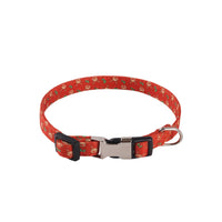 HKM-6726205 Sunflower Pattern Holiday Dog Collar with Hair Accessory