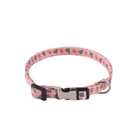 HKM-6726205 Sunflower Pattern Holiday Dog Collar with Hair Accessory