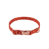 HKM-6726205 Sunflower Pattern Holiday Dog Collar with Hair Accessory