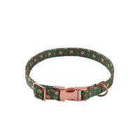 HKM-6726205 Sunflower Pattern Holiday Dog Collar with Hair Accessory