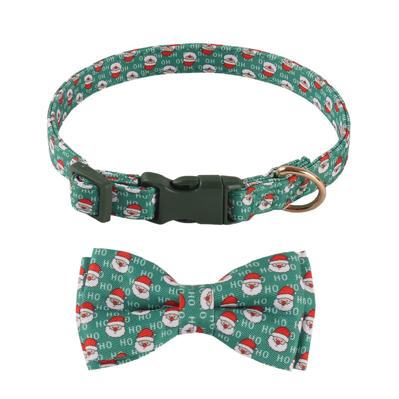 HKM-6726205 Sunflower Pattern Holiday Dog Collar with Hair Accessory